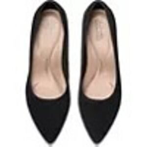Clark’s Women's Collection Ellanie Hope Pumps Black Suede Size 6.5